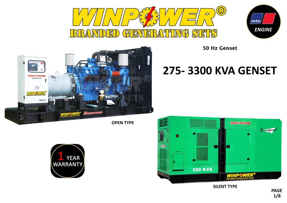 MTU 2500 KVA